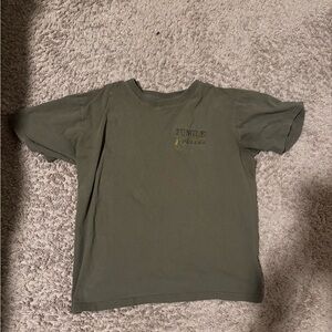 Jungle Land Panama Heavy Cotton T-Shirt Men’s Medium Olive Green